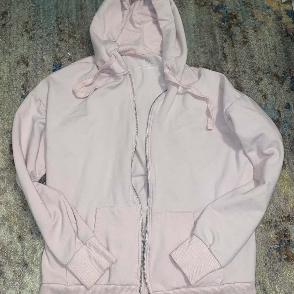 Baby Pink Zip Up Jacket